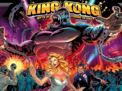 Translite van de King Kong flipperkast