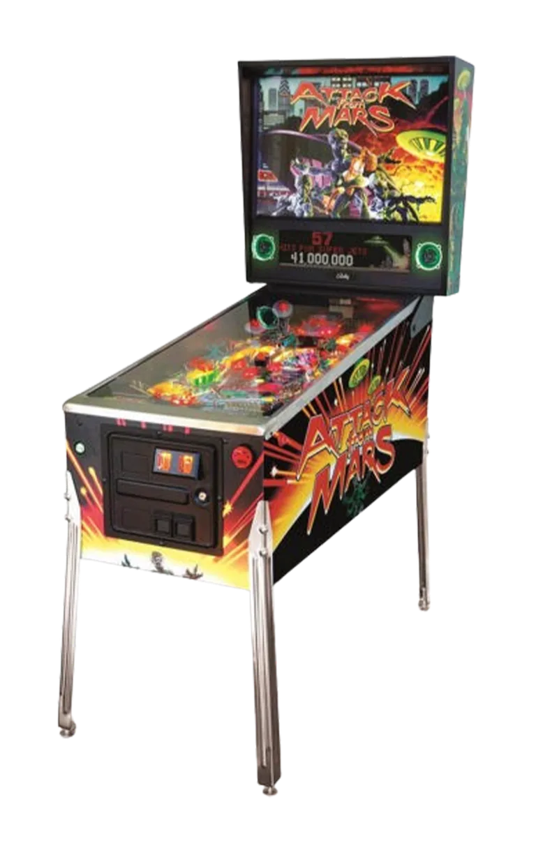 Vrijstaande Bally Attack from Mars flipperkast