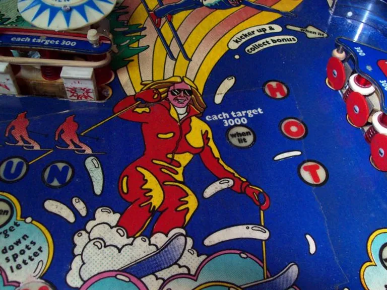 Bonusmultipliers op de Bally Hotdoggin flipperkast