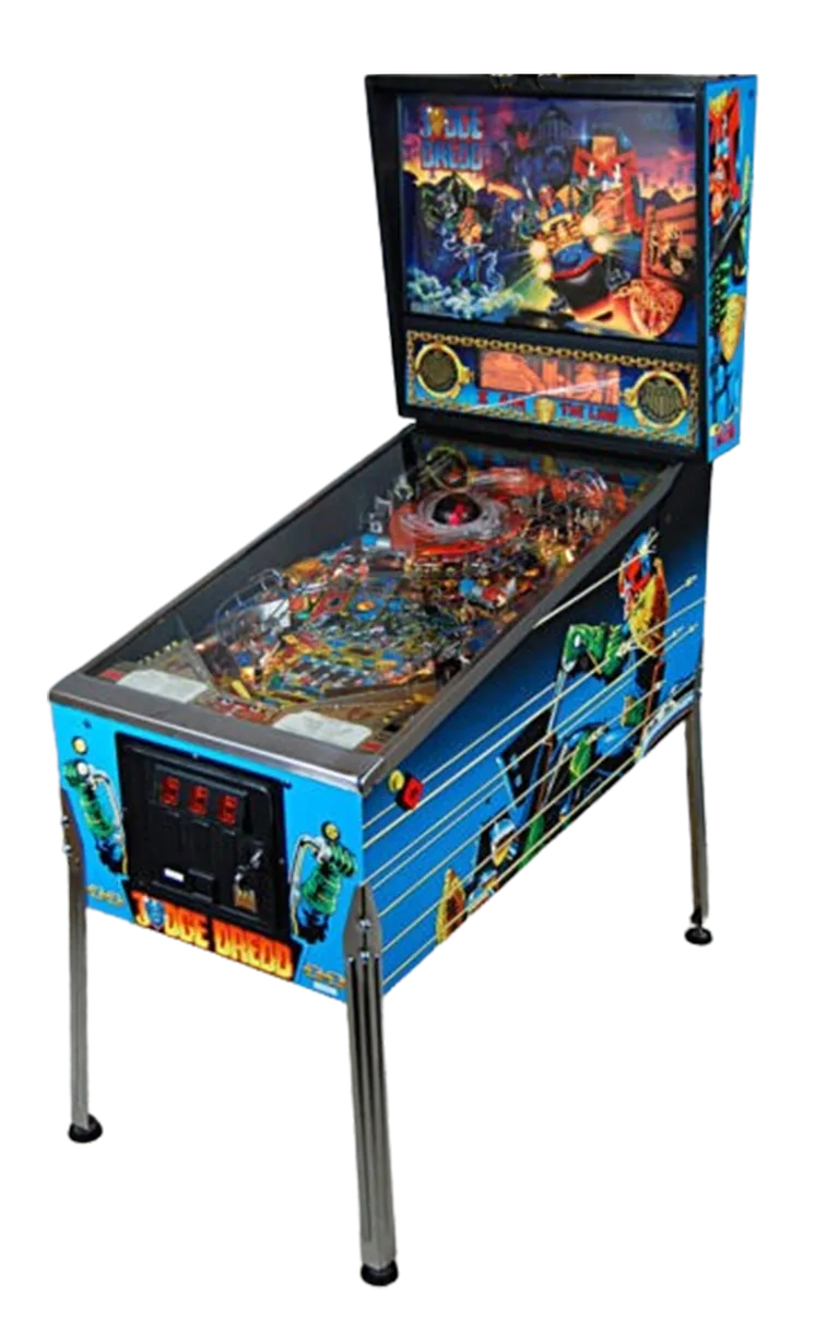 Vrijstaande Bally Judge Dredd flipperkast