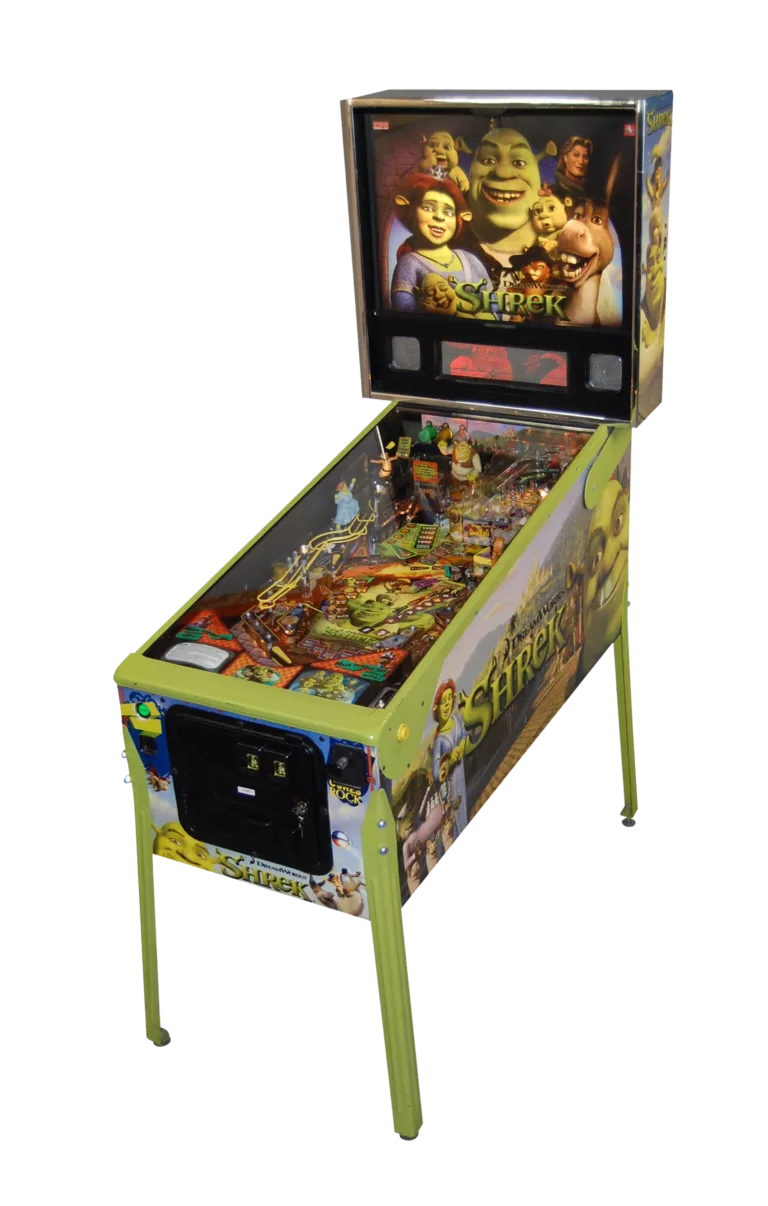 Shrek flipperkast huren