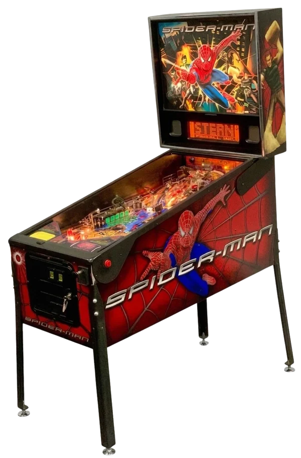 Spider-man flipperkast huren