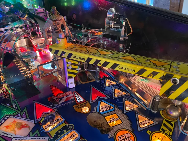 Batman Multiball op de Stern Pinball Batman The Dark Knight flipperkast