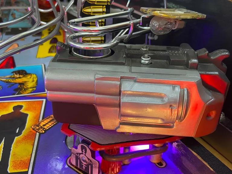 De .44 Magnum op de Williams Dirty Harry flipperkast