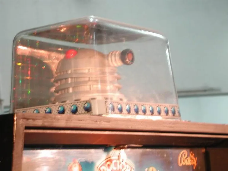 De Daleks op de Bally Doctor Who flipperkast