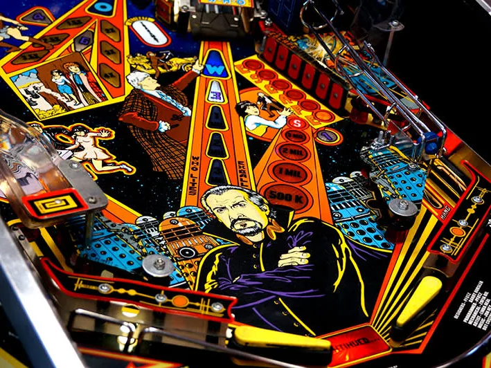 Sonic Boom multiball op de Bally Doctor Who flipperkast
