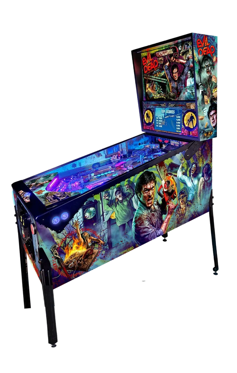 Vrijstaande Spooky Pinball Evil Dead flipperkast