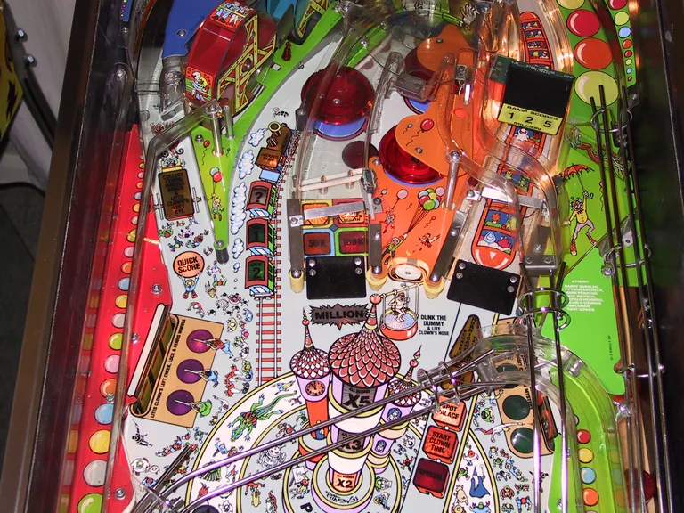 Multiball op de Williams Hurricane flipperkast