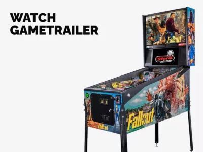 Fallout flipperkast (2026) – Stern Pinball